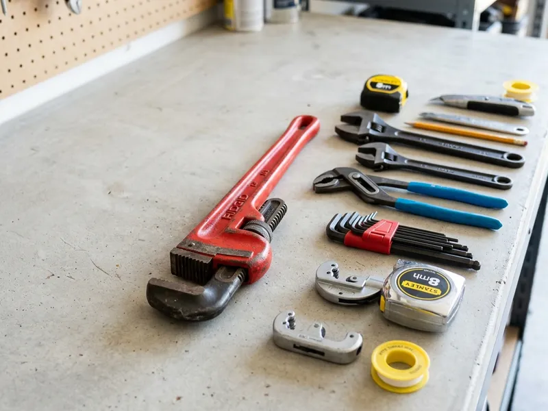Professional plumbers in Lake Goodwin, WA equipped with top-tier tools for residential and commercial plumbing services.